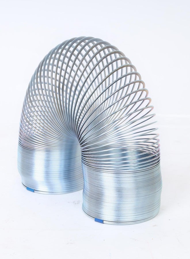 EISCO™ Pack of 10 Slinky Tempered Steel Wave Form Helix | Scientific Slinky for Physics Experiments | 7.5 cm Coil Diameter | 3 Meter Length | Durable Tempered Steel Wire for Classroom & Lab Use - Image 3